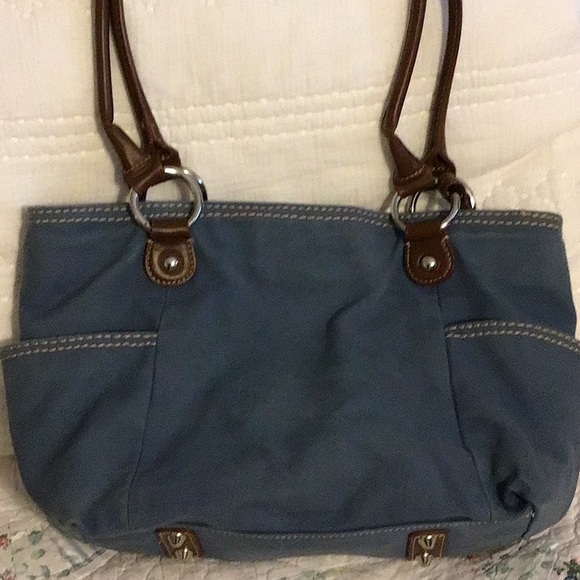 Giani Bernini Blue Fabric (denim/twill) Handbag - Picture 2 of 11